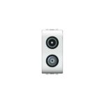 Presa Demix TV-SAT Diretta Bianco - ELETTROCANALI SERIE CIVILI ECL4100WH