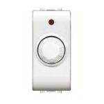 Variatore di luminosità 230V 500W Bianco - ELETTROCANALI SERIE CIVILI ECL4703WH