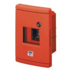 Centralino per Incasso Stagno per Emergenza 4 Moduli Rosso - GEW GW42231