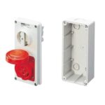 Presa industriale 16A, 3+E poli con interruttore IP55 400V - GEW GW66308