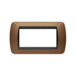 Placca 4 Moduli Living International Ciliegio - BTICINO LEGRAND L4804LCA