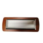 Placca Quadra 7 Moduli Living International Ciliegio Americano - BTICINO LEGRAND L4807LCA