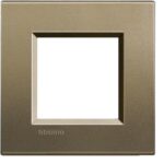 placca quadra a due moduli - BTICINO LEGRAND LNA4802SQ