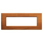 Placca Quadra 7 Moduli Axolute Ciliegio Americano - BTICINO LEGRAND LNA4807LCA