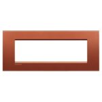 Placca Quadra 7 Moduli Axolute Brick - BTICINO LEGRAND LNA4807RK