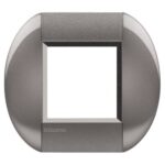 Placca Tonda 2 Moduli LivingLight Tight - BTICINO LEGRAND LNB4802TG