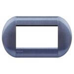 Placca Tonda 4 Moduli LivingLight Grape - BTICINO LEGRAND LNB4804GP