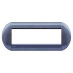 Placca Tonda 7 Moduli Living Light Grape - BTICINO LEGRAND LNB4807GP