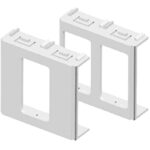 Adattatori 1 e 2 Posti per Serie 16000 Bianchi - MAS 00476