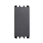 Interruttore Bipolare Antracite 2 Poli 16A 1 Modulo - URMET 10162