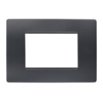 Placca 3 Moduli Nes Simon Antracite - URMET 11803.AN