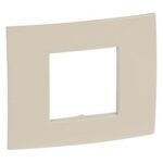 PLACCA VELA QUADRA DI COLORE AVORIO A DUE MODULI - LEG 685799