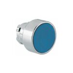 Pulsante Metallico Rasato Blu - LOV 8LM2TB106