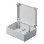 Cassetta di derivazione IP56 Pareti Lisce 240x190x190 - ELETTROCANALI SERIE CIVILI EC410C7
