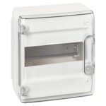 Centralino da Parete con Portello Trasparente IP40 8 Moduli - BTICINO LEGRAND F305PT8