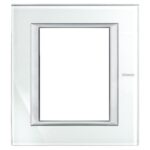 Placca Rettangolare 3+3 Posti Axolute Bianco - BTICINO LEGRAND HA4826VSW