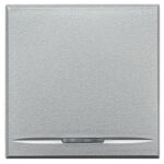 Copritasto 1 Funzione 2 Moduli Axolute Chiaro - BTICINO LEGRAND HC4915/2