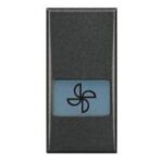 tasto serigrafato aspiratore ad un modulo - BTICINO LEGRAND HS4921LE