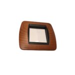 Placca 2 Moduli Living International Ciliegio Americano - BTICINO LEGRAND L4802LCA