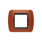 placca a due posti colore terracotta - BTICINO LEGRAND L4802TR
