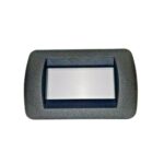 Placca 3 Moduli Living International Grafite - BTICINO LEGRAND L4863GF