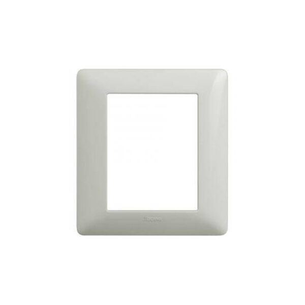 Placca 3+3 Moduli Living Light Bianco Opale - BTICINO LEGRAND N4816OB