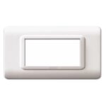 Placca 4 Moduli Young S44 Bianco - AVE SPA 44PY04B