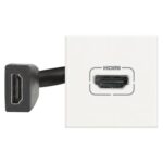 Presa video con connettore hdmi a due moduli - BTICINO LEGRAND HD4284