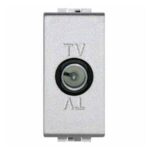 presa coassiale passante per impianti di antenna telealimentati e centralizzati - BTICINO LEGRAND NT4202PT