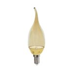 Lampada LED Ceramicata Dorata 5W E14 - STONE 11007/B