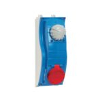 Presa Interbloccata con fusibili 32A 3P + N+T termoindurente IP67 - PAL 400246