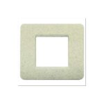 Placca Tonda 2 Posti Matix Acquamarina - BTICINO LEGRAND AM4802SQ
