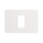 Placca Ellittica 1 Posto Matix Bianco - BTICINO LEGRAND AM4803/1BN