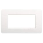 Placca 4 Posti Matix Bianco - BTICINO LEGRAND AM4804BN