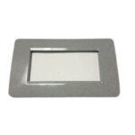 Placca Retangolare 4 Posti Matix Pietra - BTICINO LEGRAND AM4804SP