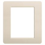 Placca Quadrata 3+3 Matix Avorio - BTICINO LEGRAND AM4806AV