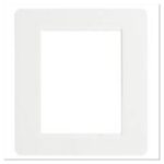 Placca Quadrata 3+3 Matix Bianca - BTICINO LEGRAND AM4806EN