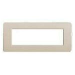 Placca Rettangolare 6 Posti Matix Corda - BTICINO LEGRAND AM4806LCD