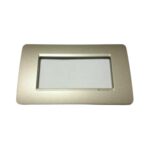 Placca Rettangolare 6 Posti Matix Titanium - BTICINO LEGRAND AM4806LTA