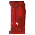 Diffusore Rosso di ricambio per Portalampade art.F40 - BTICINO LEGRAND F40DR