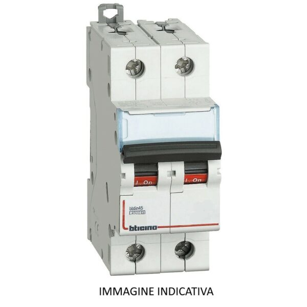 Interruttore Magnetotermico 2P 10A 10KA - BTICINO LEGRAND F82H/10