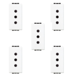 PRESA 2P+T 10A 250VAC BIANCO 5 PEZZI - BTICINO LEGRAND N4113/5PZ