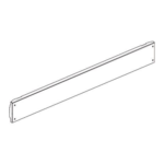 PANNELLO CIECO CON 4 FITI DI FISSAGGIO 850X50MM - BTICINO LEGRAND 9777