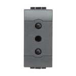 PRESA 2P+T 10A 250V ANTRACITE - BTICINO LEGRAND L4113