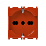 PRESA 2P+T 16A UNIVERSALE ROSSO - VIW 14210.R