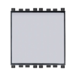 PULSANTE TARGHETTA 1P NO 10A GRIGIO - VIW 19050
