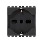 PRESA 2P+T 16A UNIVERSALE GRIGIO - VIW 19210