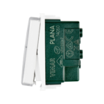 PULSANTE TARGHETTA 1P NO 10A 250V BIANCO - VIW 14050