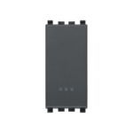 PULSANTE 1P NO 10A GRIGIO - VIW 20008