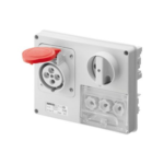 PRESA FISSA INTERBLOCCATA ORITTONTALE 2P+N+T 16A 346-415V - 50/60HZ 6H - GEW GW66131